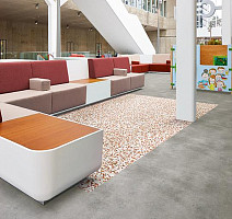 Forbo Modul'up compact material 659UP43C mercury slabstone фото 2 | FLOORDEALER